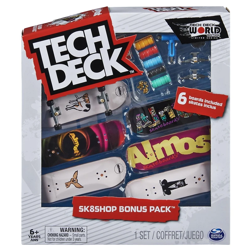 Tech Deck, Pack Bonus Sk8shop, Presque