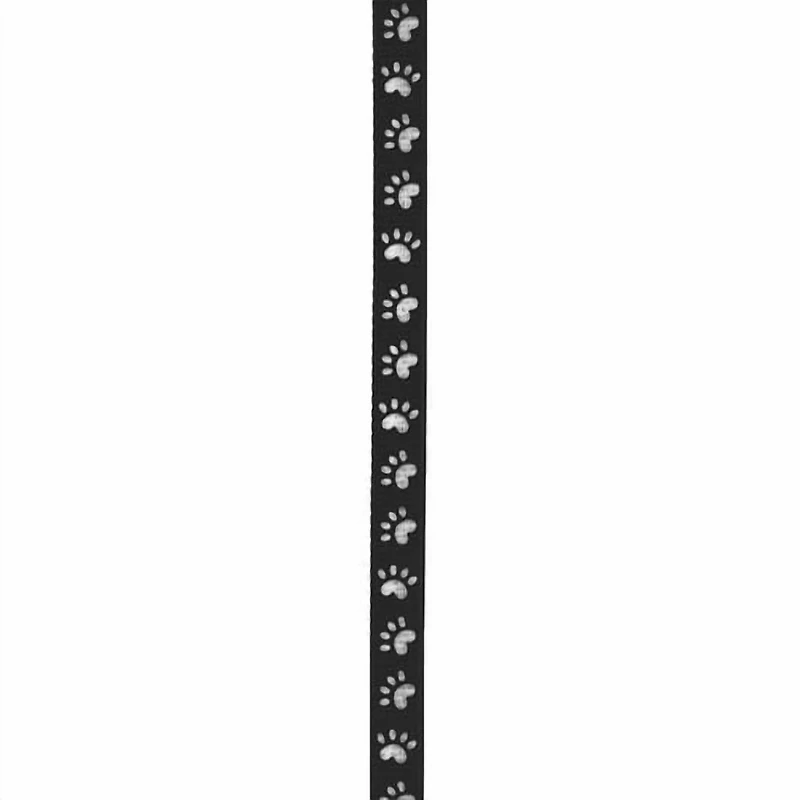 Offray 10mm Grograin Paw Ribbon