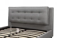 Lit plateforme Jason, Gris