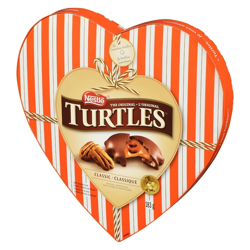 TURTLES Classic Recipe Valentine's Heart Gift Box