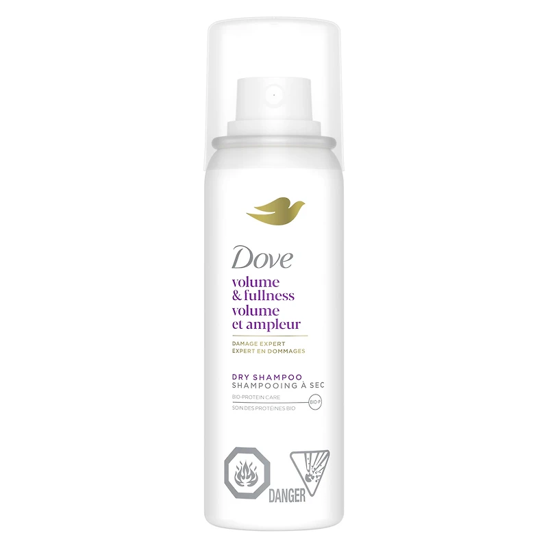 Dove Advanced Dry Shampoo Refresh & Revive Flat Hair Without Water Volume & Fullness Without Water for 2 Days of Freshness & Bounce 32g, 32 g Dry Shampoo