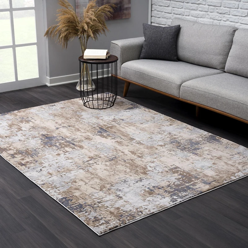 Rug Branch Vogue Collection Modern Abstract Area Doormat Entrance Floor Mat