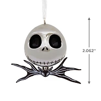 Hallmark Disney Tim Burton's The Nightmare Before Christmas Jack Skellington Premium Metal Christmas Ornament