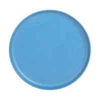 Gibson Home Canyon Crest 12 Piece Melamine Dinnerware Set, Dark Blue, Matte Finish