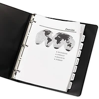Print-On Dividers, 8 Tab, 5 Sets