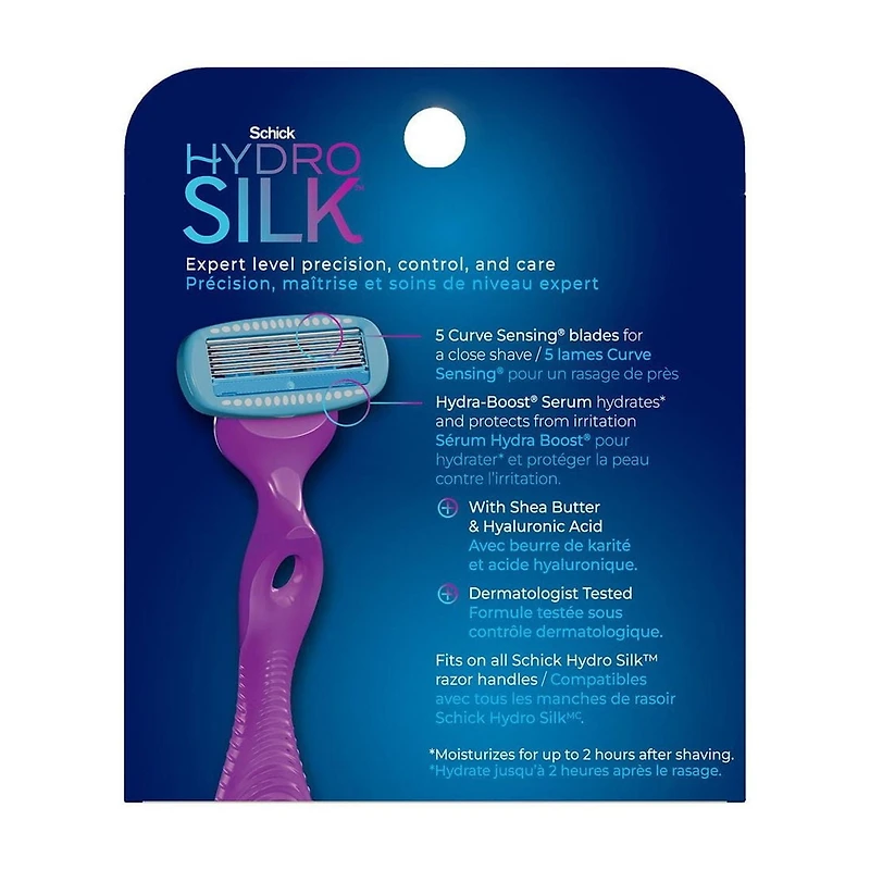 Cartouches de lames Schick Hydro Silk pour femmes