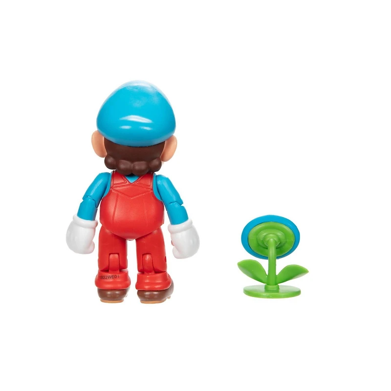 Figurine Super Mario de 4 pouces – Mario de glace avec fleur de glace