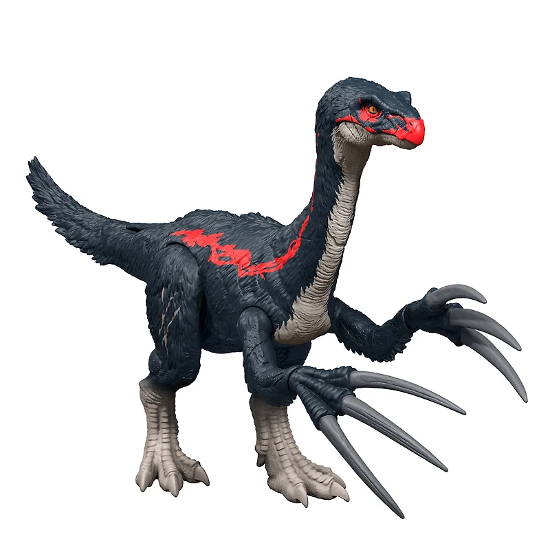 Jurassic World Slash N Roar Therizinosaurus Dinosaur Figure, Attack & Sound Toy, Chaos Theory