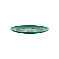 Mainstays Green Plaid Polypropylene Dinner Plate, 10.5 Inch