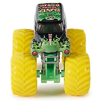 Monster Jam, Monster trucks officiels en métal moulé Grave Digger Vs. Max D, échelle 1:64, jouets pour garçons à partir de 3 ans