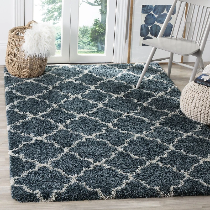 Safavieh Hudson Jaye Geometric Shag Area Rug