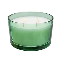 15oz Blue Lotus & Eucalyptus Scented Green Jar Candle