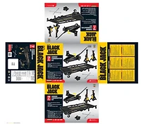 Néc. combiné cric-chariot BLACK JACK de 7 pièces avec capacité de 2 tonnes