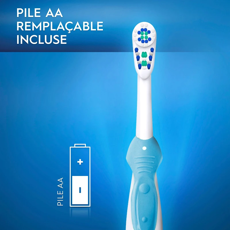 Oral-B Complete Battery Powered Toothbrush, 1 Count, Colours May Vary