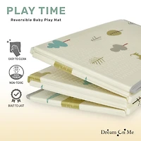 Dream On Me Play time tapis de jeu réversible pour bébé, Modèle # 460