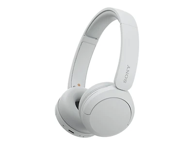 Sony WH-CH520 Wireless Headphones with Microphone - White