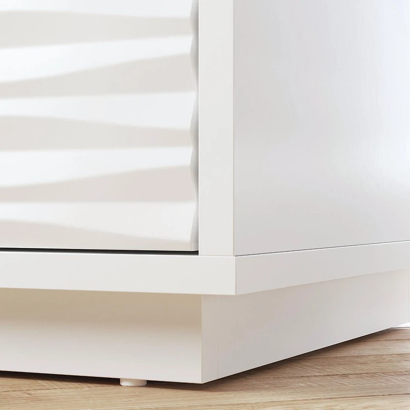 Table d'appoint principale Sauder Morgan, Blanc, 428255