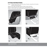 AUTO DRIVE COUVRE-SIÈGES EN FOURRURE FORMAT UNIVERSEL