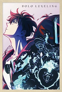 Solo Leveling: Season 2 - Teaser Key Art Wall Poster, 22.375" x 34" Framed