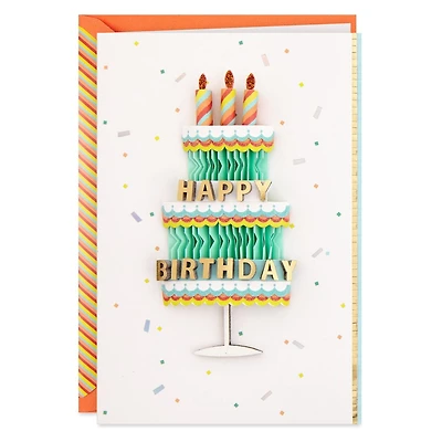 Hallmark Signature Birthday Card (Wonderful Year)