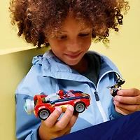 LEGO Marvel La Voiture de Spider-Man contre Wolverine Venomisé 76336