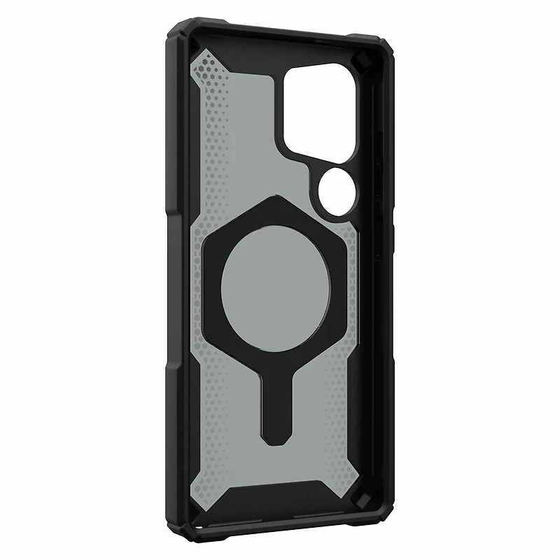 UAG Plasma XTE Rugged Kickstand Case Black/Orange for Samsung Galaxy S25 Ultra