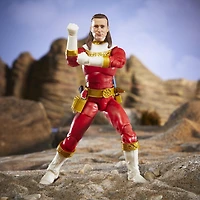 Power Rangers Lightning Collection Zeo, figurine de collection haut de gamme de 15 cm du Ranger rouge, avec accessoires