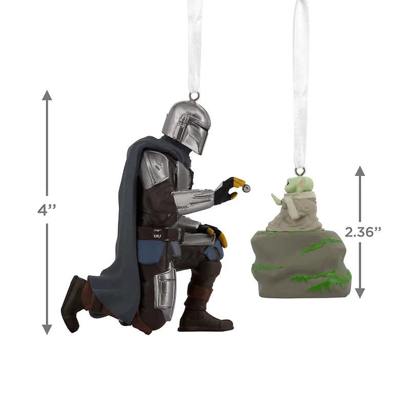 Hallmark Christmas Ornaments (Star Wars: The Mandalorian and Grogu), Set of 2