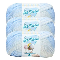 Lion Brand Ice Cream Yarn - Blueberry