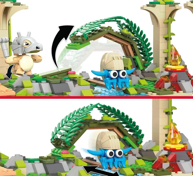 MEGA Pokémon Jungle Ruins building set - 464 pcs