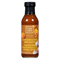 KEG - SAUCE POULET & CÔTE LEVÉE BBQ 355ML KEG - SAUCE POULET & CÔTE LEVÉE BBQ 355ML