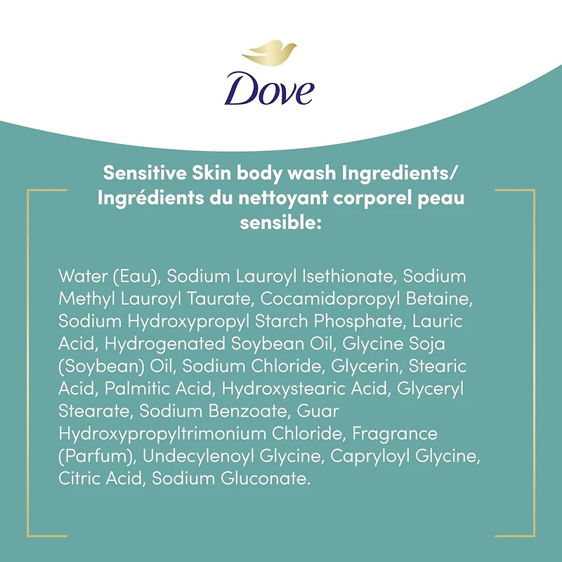 Dove Sensitive Skin Body Wash, 354 ml Body Wash