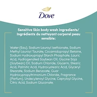 Dove Sensitive Skin Body Wash, 354 ml Body Wash