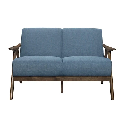 Topline Home Furnishings Causeuse bleue