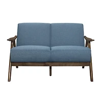 Topline Home Furnishings Causeuse bleue