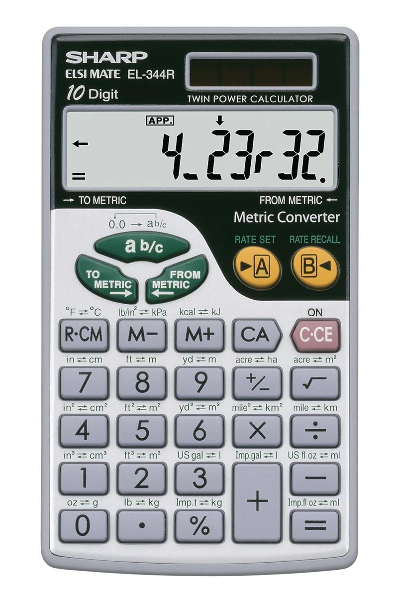 Calculatrice de bureau ‐ EL344RB