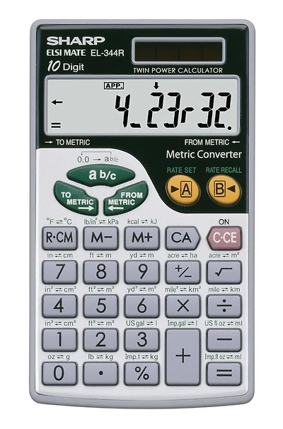 Calculatrice de bureau ‐ EL344RB