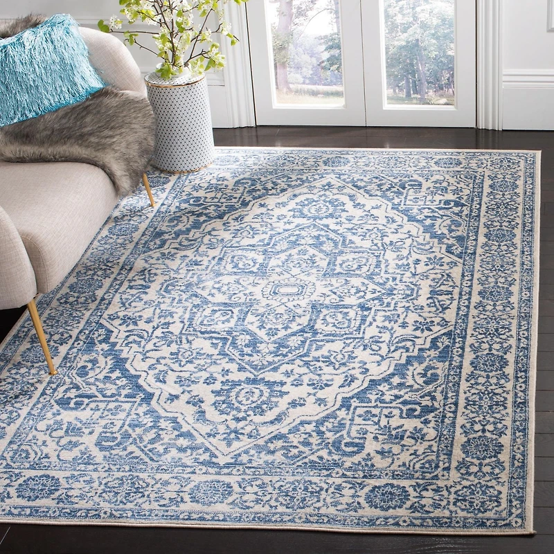 SAFAVIEH Brentwood Jaymz Floral Bordered Area Rug