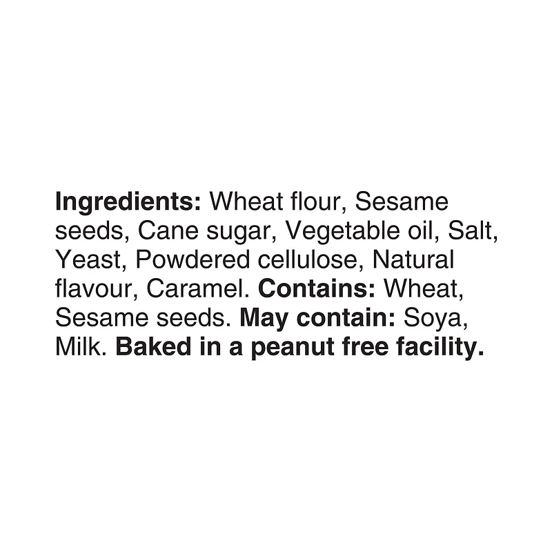 Boulangerie Grissol Melba Canapé Sesame, Dare, 150 g