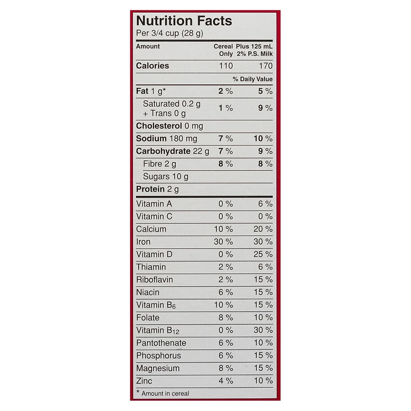 Lucky Charms Céréales, Jumbo 790g
