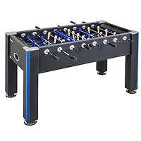 ATOMIC 58" Azure LED Light Up Foosball Table Black