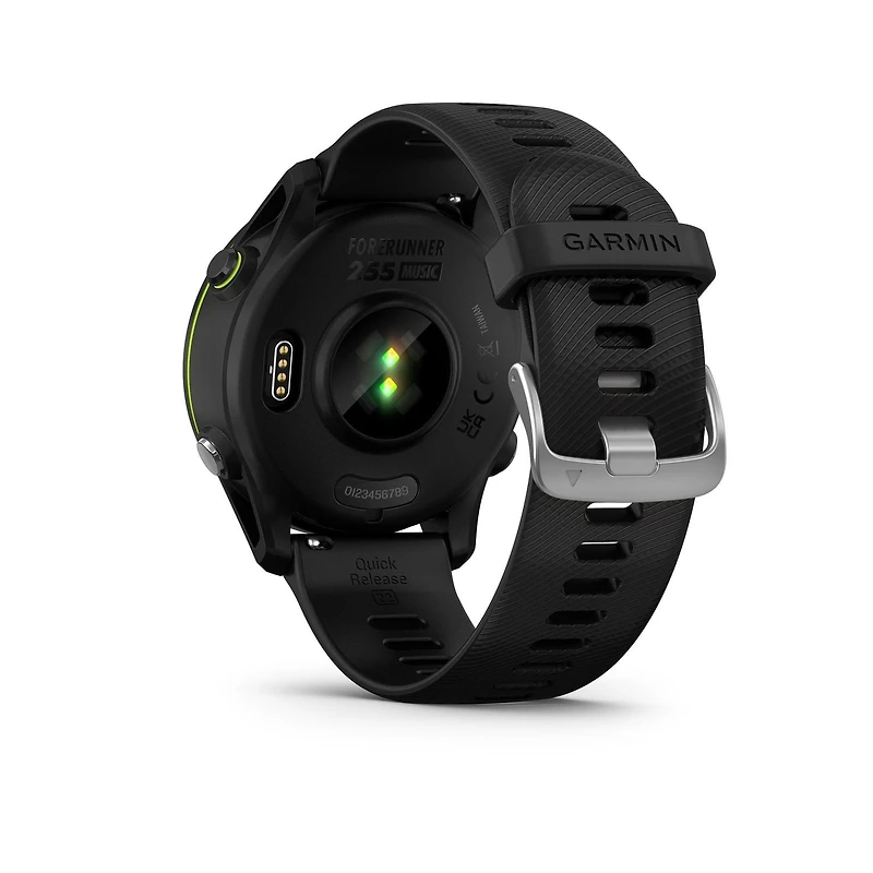 Montre Intelligent et moniteur d’activité Garmin Forerunner® 255 Music Running  - Noir