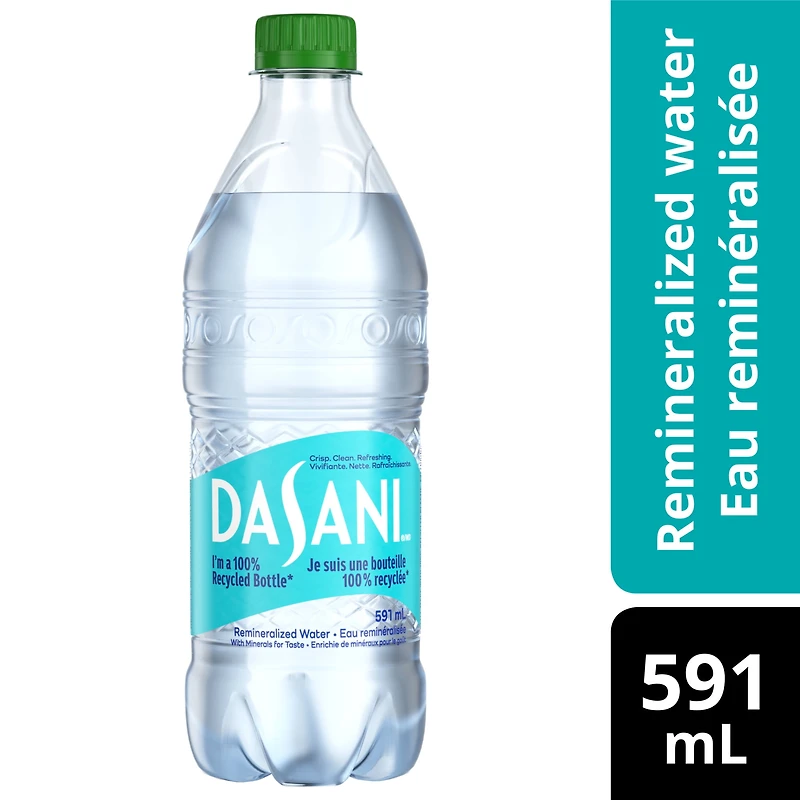 Dasani Water Bottle, 591 mL