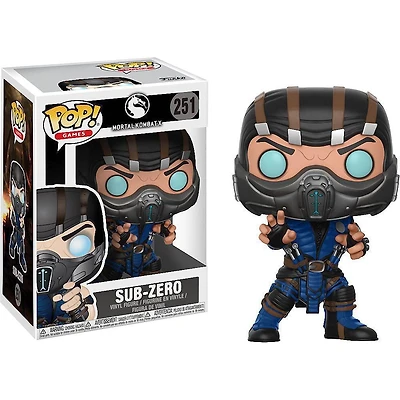 Funko POP! Games: Mortal Kombat X - Sub-Zero Vinyl Figure (Styles may Vary) *Store Only