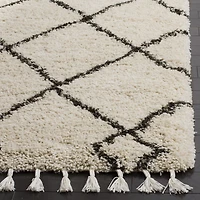 Safavieh Moroccan Fringe Lavern Tapis Géométrique Shag