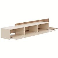 Nexera Noa Extendable TV Console (66"-108"), Walnut