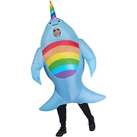 Costume Gonflable de Narval Géant unisexe pour adultes