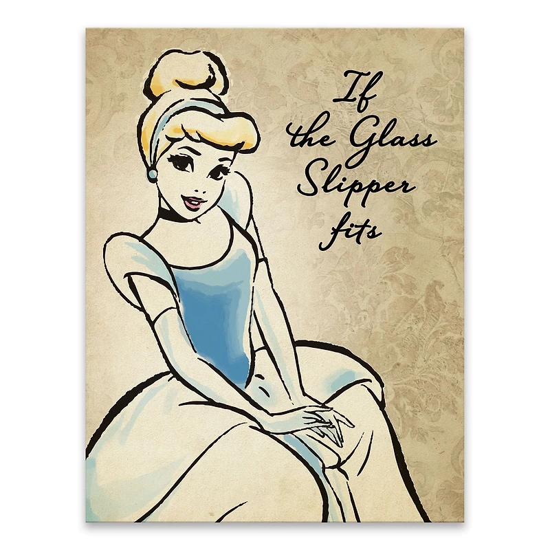 Artissimo Designs Disney Cinderella Fashionista Printed Canvas
