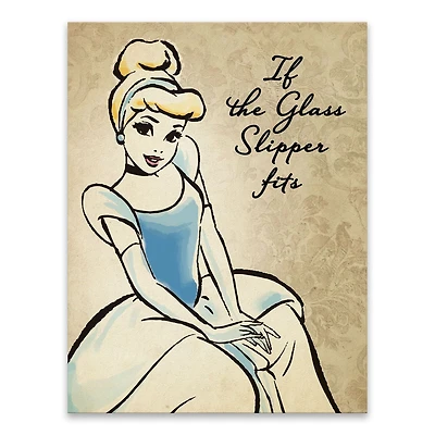 Toile imprimée disney cendrillon fashionista d'artissimo designs