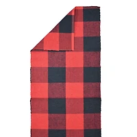 Fabstyles Buffalo Check Cotton Table Runner, Washable Woven Table Runner for Dining, Kitchen, Coffee, and Patio Table
